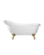 Bañera con patas richmond  171 cm patas águila doradas