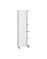 Mueble alto de baño urano, con 5 estantes  blanco