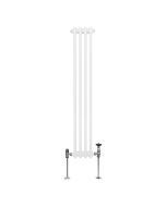 Radiador tradicional vertical de 3 columnas – 1500 x 202mm - blanco