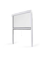 Mosquitera estor recortable en PVC blanco an 130 x al 160 cm - unit