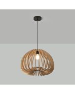 Lámpara de techo colgante de madera Ø45cm "FREYA"-E27