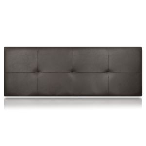 Cabeceros zeus tapizado polipiel marron 130x50 de sonnomattress