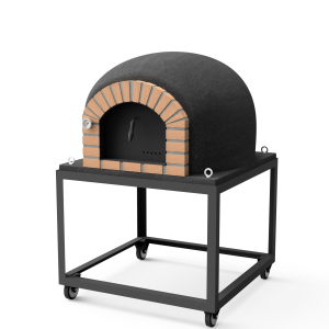 Movelar - horno de leña modelo stromboli (negro - 535 x 100 x 100 cm)