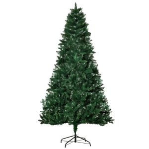 Árbol de navidad PVC, acero color verde 105x105x210 cm Homcom