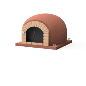 Movelar - horno de leña modelo stromboli (burdeos - 300 x 80 x 80 cm)