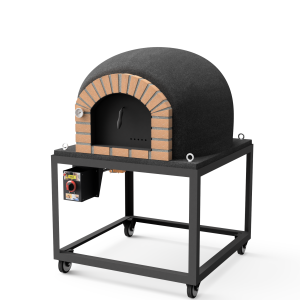 Movelar - horno de leña modelo stromboli (negro - 730 x 120 x 120 cm)