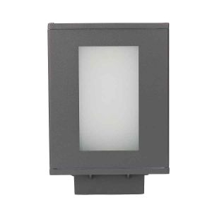 Baliza IP44 modelo Alfil E27 Gris urbano FORLIGHT