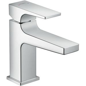 Hansgrohe metropol 100 mezclador de lavabo con mango y caño corto cromo