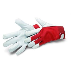 Guantes de piel estrella con velcro t10