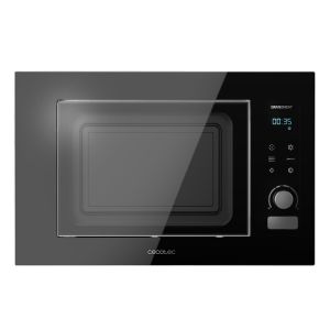 Cecotec microondas encastrable digital grandheat 2000 built-in touch black.