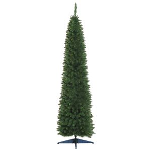 Árbol de navidad PVC, plástico, metal color verde 55x55x180 cm Homcom