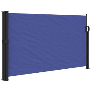 vidaXL toldo lateral retráctil azul 117x300 cm