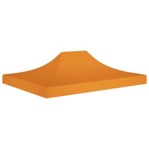 vidaXL techo de carpa para celebraciones naranja 4,5x3 m 270 g/m²