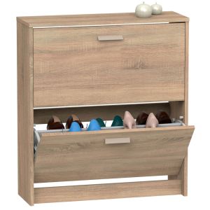 Zapatero entrada recibidor, mueble auxiliar  briebe nova madera