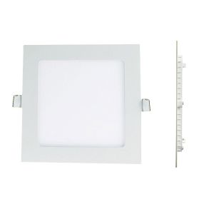 Foco empotrable LED 24w cuadrado extraplano 3000k