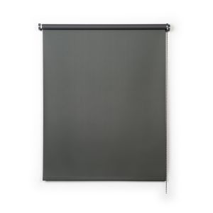 Estor opaco, estor enrollable blackout gris verde, 120 x 180cm