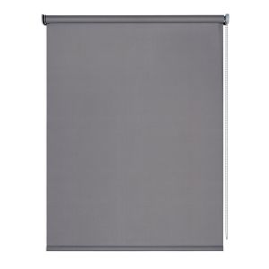 Estor opaco moon, estor enrollable blackout gris oscuro, 180 x 250cm