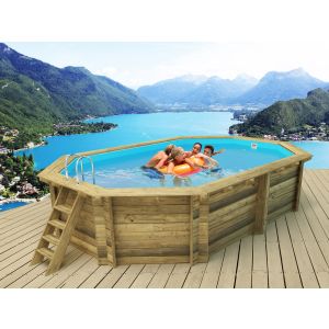 Piscina de madera "miami" - 4.86 x 3.36 x 1.20 m