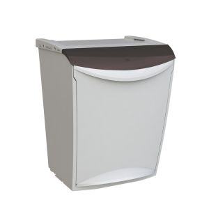 Denox  sistema modular de reciclaje gris de 25l - "ecosystem"