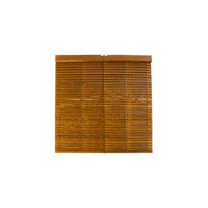 Persiana de madera | 75 x 220 cm - avellana (barnizada)