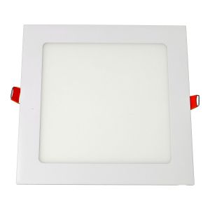 Downlight LED 15w blanco frío 6000k cuadrado empotrar blanco