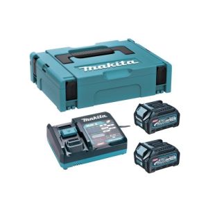 Paquete de baterías Makita bl4025 + cargador dc40ra en makpac1 - li-ion 36v