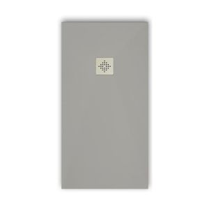 Plato de ducha pizarra pure gris  80x90 cm