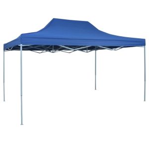 vidaXL carpa pleglable pop-up 3x4,5 m azul