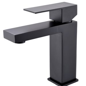 Grifo lavabo monomando minimalista | tamul black | lardecor