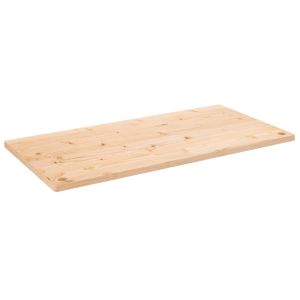 vidaXL tablero de escritorio madera maciza de pino 110x60x2,5 cm