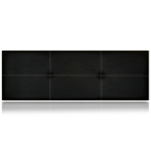 Cabeceros poseidón tapizado polipiel negro 170x50 de sonnomattress