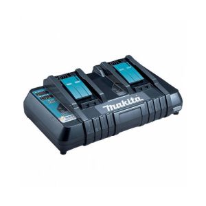 Cargador rápido makita para baterías 2 x 18v li-ion / ni-mh - dc18rd