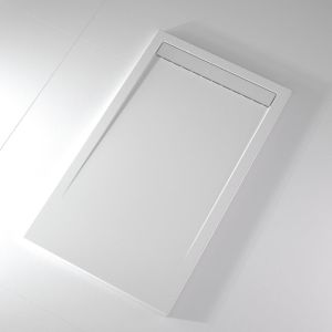 Plato de ducha pizarra clever blanco  80x90 cm