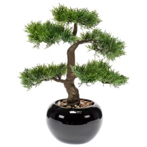 Emerald bonsai cedro artificial verde 34 cm 420003