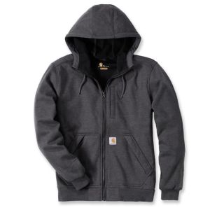 Sudadera con capucha xxl gris oscuro repelente al agua y cortavientos con c