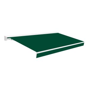 Wasabi – toldo enrollable 4x2,5m verde poliéster –  semicofre – anti uv