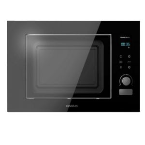 Cecotec microondas encastrable digital grandheat 2000 built-in touch black.