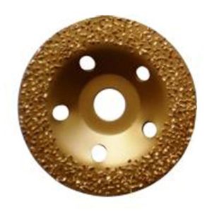 Gold grinder plato lijador de carburo de tungsteno d.125 mm x al 22,23 mm x