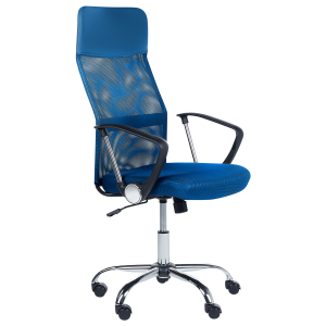 Silla de oficina azul design