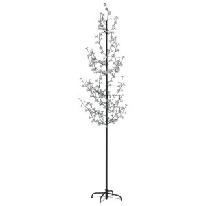 vidaXL árbol LED con flor de cerezo 368 LED blanco cálido 300 cm