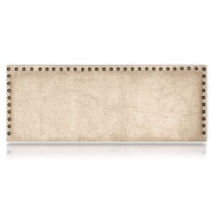 Cabeceros dafne tapizado nido antimanchas beige 210x55 de sonnomattress