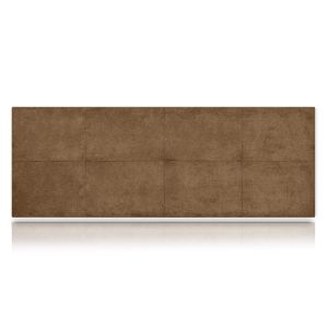 Cabeceros zeus tapizado nido antimanchas marron 210x50 de sonnomattress