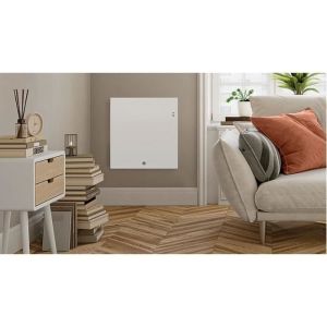 Radiador eléctrico ingenio 4 1500w horizontal inteligente blanco mate therm