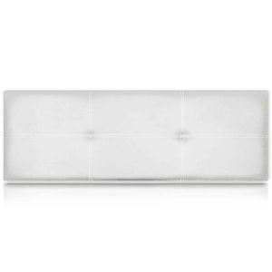 Cabeceros poseidón tapizado polipiel blanco 170x50 de sonnomattress