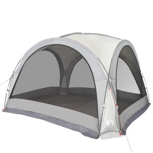 vidaXL tienda de fiesta impermeable blanco