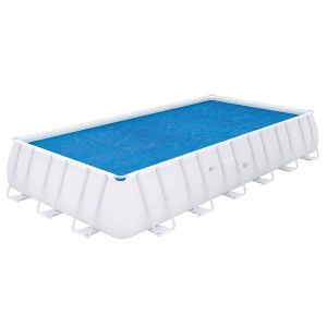 Bestway cubierta solar para piscina flowclear  rectangular 703x336 cm