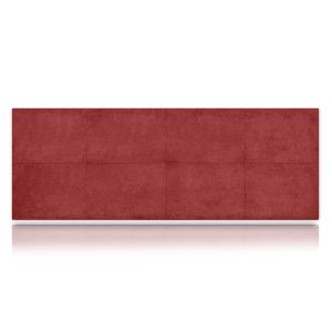 Cabeceros zeus tapizado nido antimanchas rojo 115x50 de sonnomattress