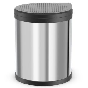 Hailo papelera de armario compact-box tamaño m 15l acero inox 3555-101