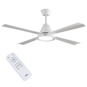 Ventilador de techo con luz jata jvte4235 con temporizador y mando. 6 veloc