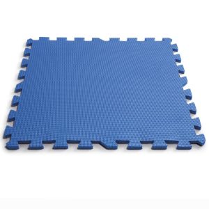 Intex protectores de suelo para piscina 8 uds azul 50x50 cm